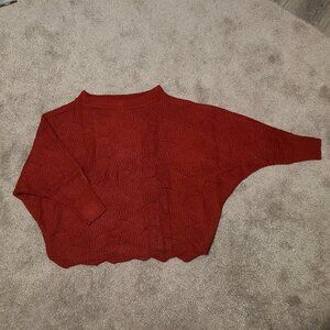 🥵 NWOT burgundy top, size small